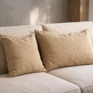 almohadón liso tusor