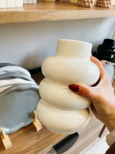 Artículo de decoración para el hogar Florero Trebolle Crudo - Pachira