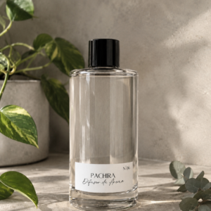 Difusor de varillas y aromas para el hogar Difusor Lungo - Detalle de textura y diseño - Pachira