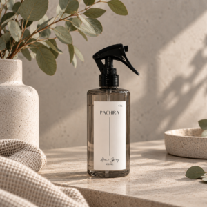 Difusor de aromas y fragancias para el hogar Home Spray 400 ML - Detalle de textura y diseño - Pachira