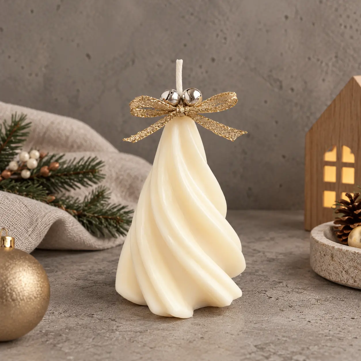 Vela aromática artesanal de cera de soja Vela Albero por mayor - Pachira