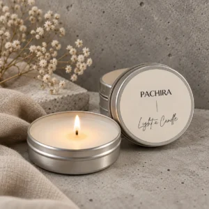 Vela aromática artesanal de cera de soja Vela Lume por mayor - Pachira